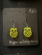 Green Glass Owl